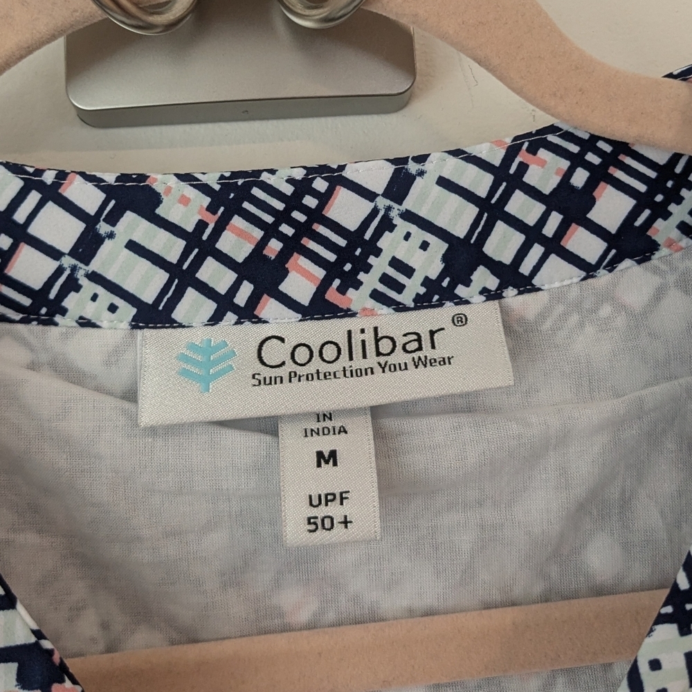 NEW Coolibar Monroe Button Front Midi Dress - Picture 5 of 9